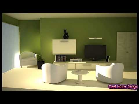 green-living-room-design