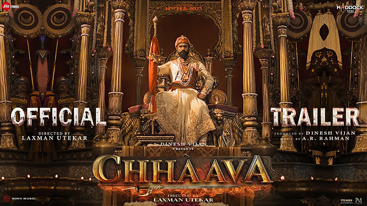 Chhaava - Trailer | Vicky Kaushal | Rashmika Mandanna | Akshaye K | Dinesh V | Laxman U, 14 Feb 2025