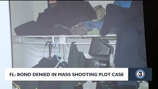 Bond denied in mass shooting plot case in Florida