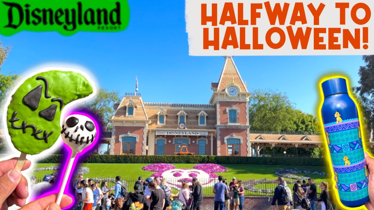 Disneyland Celebrates Halfway To Halloween New At The Park And World