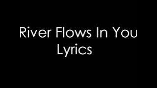 River flows in you lyrics