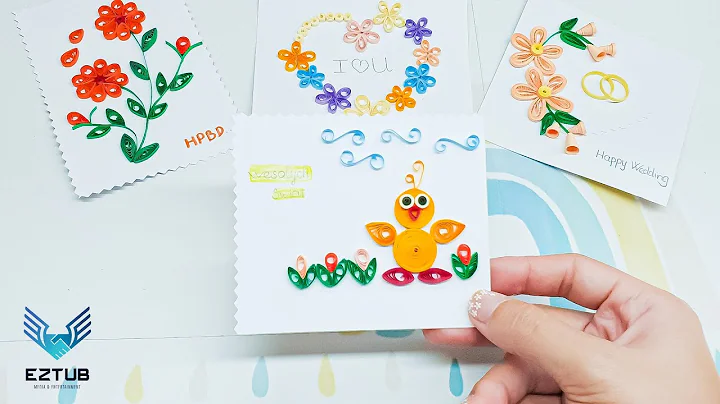 JABN28 Handmade Beautiful And Fast Quilling Chicks...