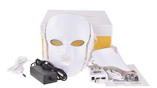 رفيو عن القناع العلاجي الضوئي  LED THERAPY MASK