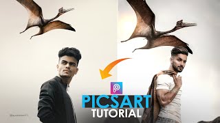 PicsArt Viral Dragon Photo | PicsArt editing Tutorial | PicsArt Quick Editing screenshot 5