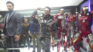 HOT TOYS 1/6th scale Iron Man & Spider-Man Figure Collection