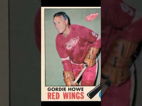 Gordie Howe Detroit Red Wings 1969-70 O-Pee-Chee 61 NHL Hockey Card