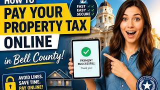 How to pay your property tax online in Bell County