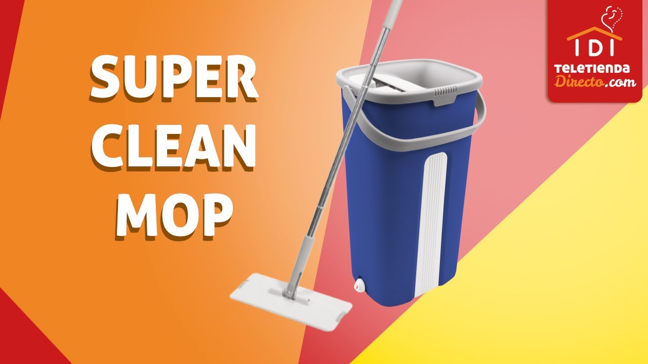 La mopa que todos queremos! 😍 Limpia tu casa super fácil con la mopa plana  Gadnic ✓ 