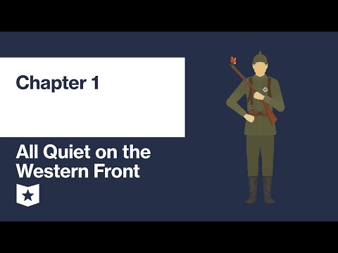 All Quiet On The Western Front By Erich Maria Remarque | Chapter 1
