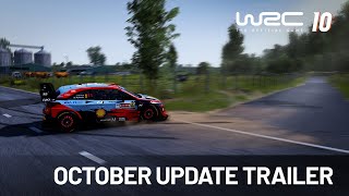 WRC 10 | October Update Trailer