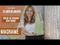 Bolso de verano MACRAMÉ SIN FLECOS