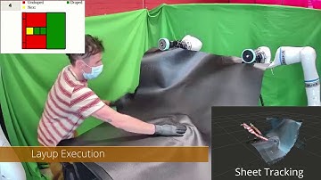 A Three-Arm Robotic Assistant for Carbon Fiber Prepreg Layups