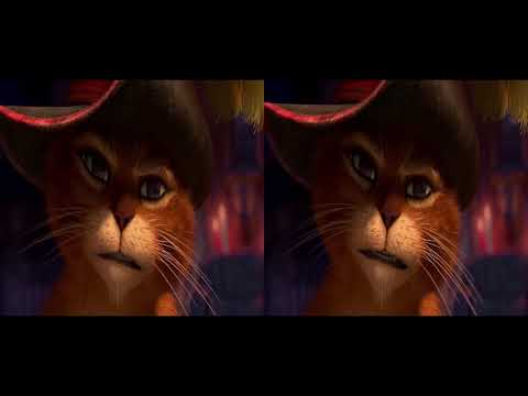 Çizgi Film Çizmeli Kedi Üç Silahşörler VR 360 Sanal Gerçeklik