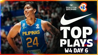 Nike Top 10 Plays - W4 Day 6 - FIBA Basketball World Cup 2023 Qualifiers