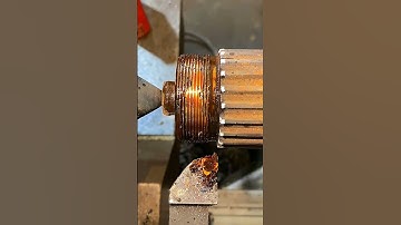 "Pro Trick to Extract a Stuck Bolt Using a Lathe Machine! ⚙️✨ #Shortsb#ytshorts #yt #lathemachine