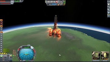 How to re-enter the Kerbin atmosphere in a space plane without overheating