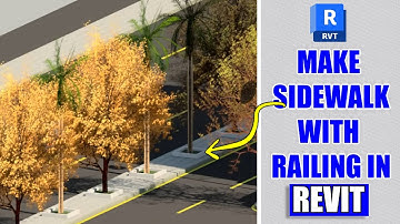 Road Markings and Sidewalk in Revit Tutorial