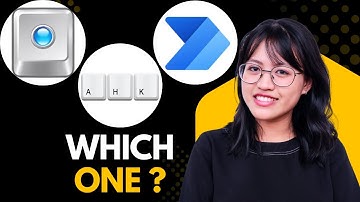 Best Automation Software in 2025? TinyTask vs AutoHotkey vs Power Automate (Full Comparison)