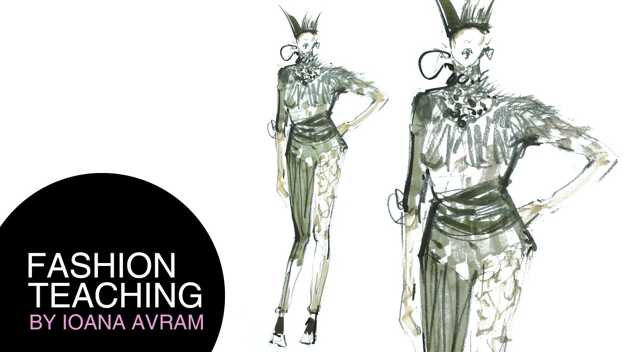 洋書◇Advanced Fashion Drawing Advanced Fashion Drawing: Lifestyle