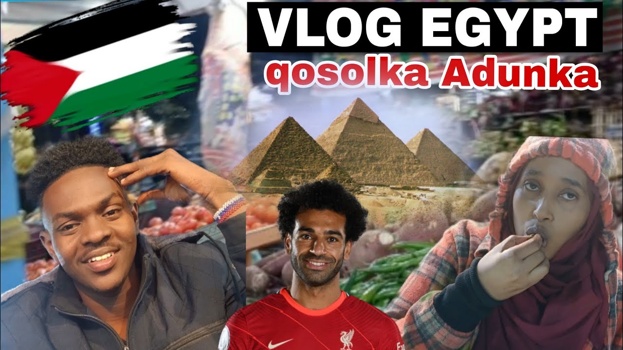 VLOG: EGYPT MAXA KUSOO ARKAY : STREET FOOD IN EGYPT 🇪🇬 
