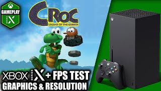 Croc Legend of the Gobbos - Xbox Series X Gameplay + FPS Test