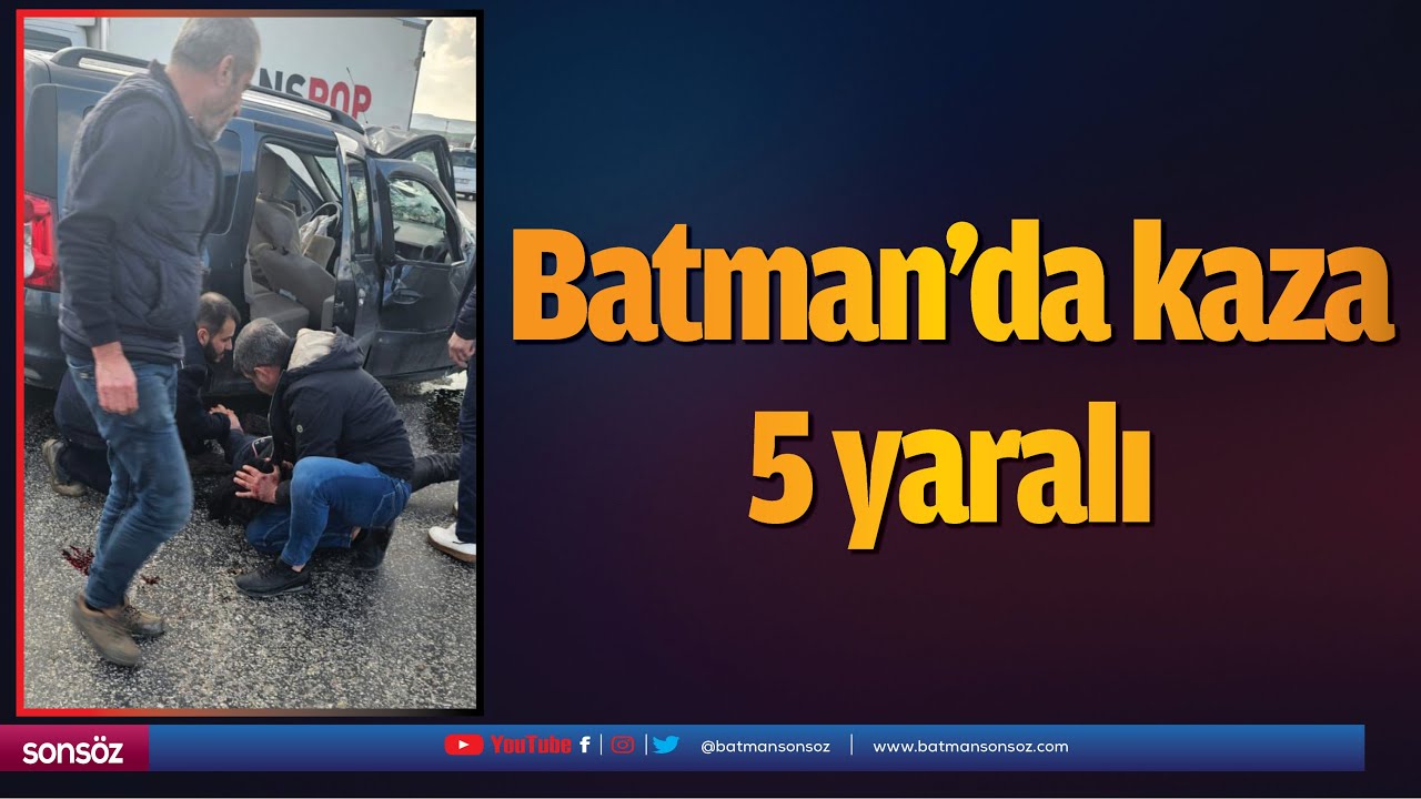 Batman'da kaza