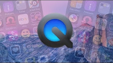 How To Record Your iPhone/iPad/iPod Touch Screen for Free! (MAC)