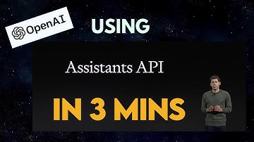 How to create your AI Assistant using Open AI Assistants API in 3 mins | OpenAI | #ai @aseemwangoo