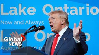 Trump slams Canada, boasts about Lake Ontario name change and says an ocean is next