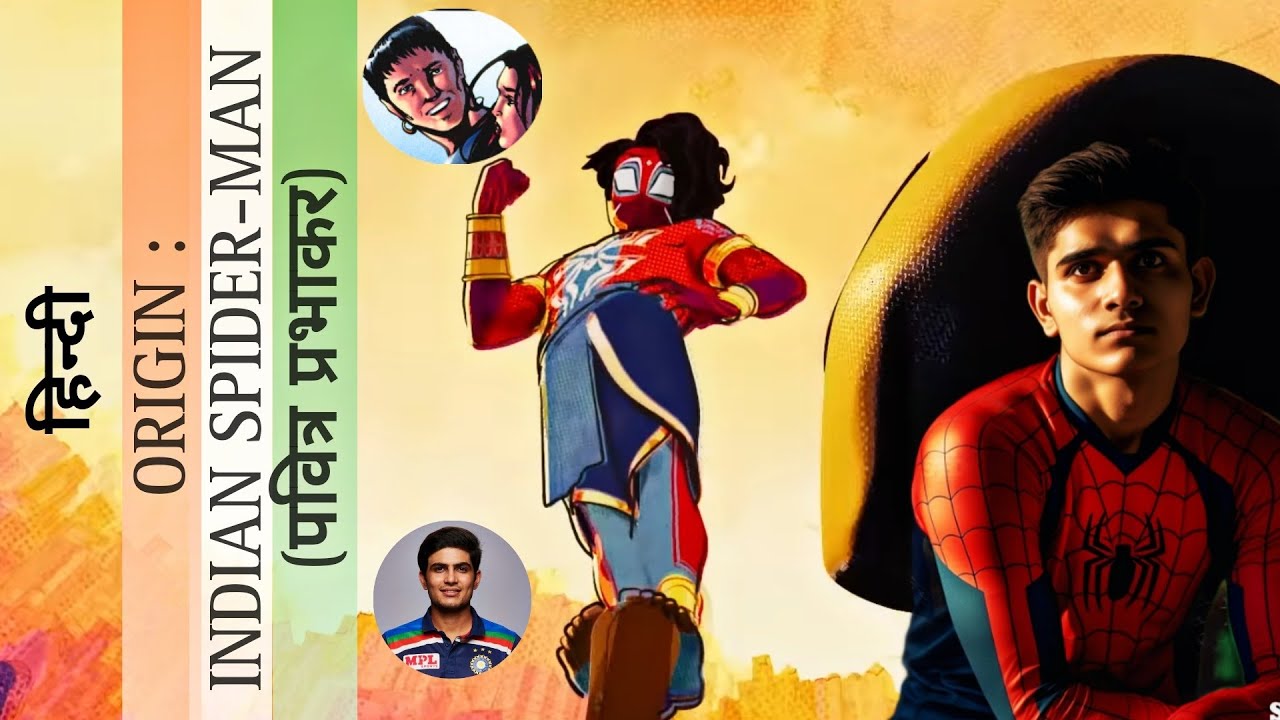 Indian Spider-Man (पवित्र प्रभाकर) Origin Story | Across the Spider-Verse | Filmfinity