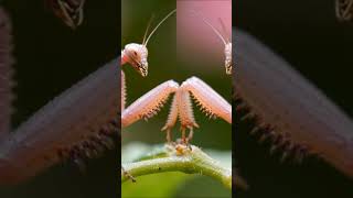 they fighting or making love 😰😰😰 mantis in love 😂😂😂