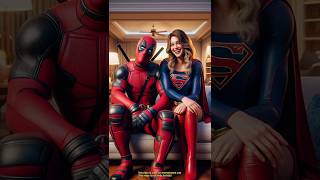 Deadpool और सुपर गर्ल की खतरनाक रात! 🩸 Deadpool vs Spiderman #shorts #spiderman