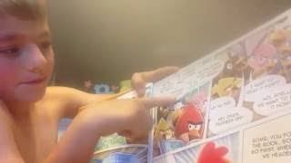 Reading an angry birds book screenshot 3