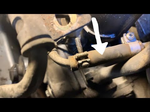 How to fix a Subaru Fuel Smell When Cold – replace this hose!