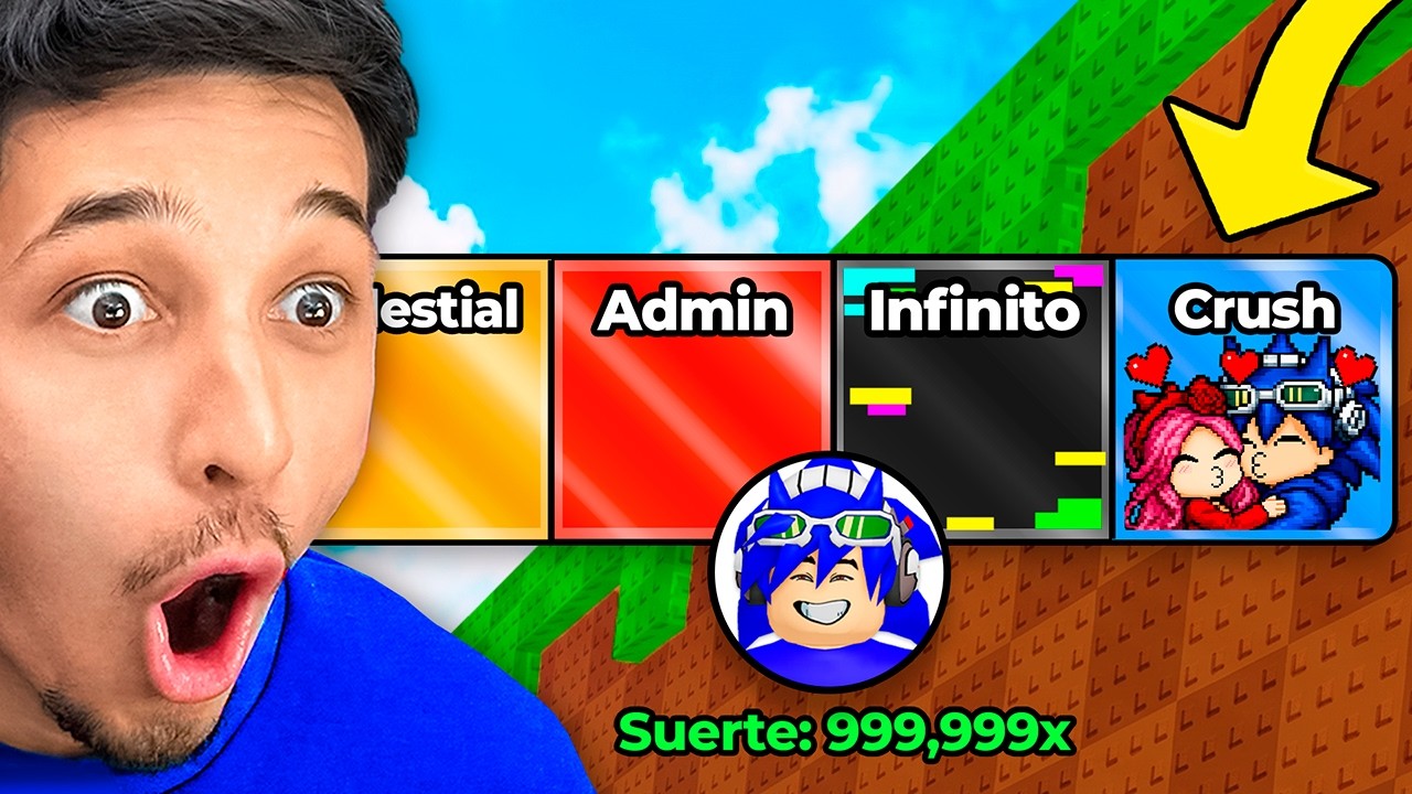 Patea Lucky Block pero, Tengo la ZONA de CRUSH?!