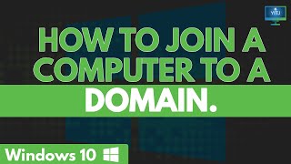 How to Join a Computer to a Domain | IMPORTANT SKILL NEEDED FOR IT HELPDESK AND IT ADMINS