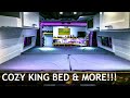 KING SIZE BED IN VAN | FINAL BUILD SERIES | #Vanlife