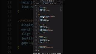 Rock Paper Scissors Using Html & Css🧑‍💻 #coding #brocode #css #html #rockpaperscissors
