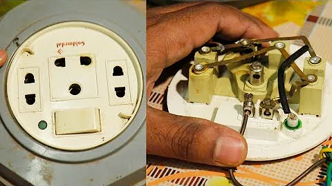 Switch Board Wiring Connection | Electric Extension Board making