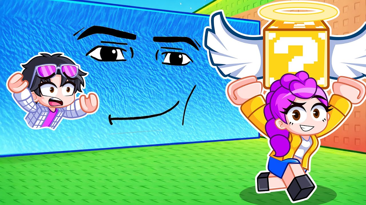 ESCAPA del MEGA TSUNAMI por LUCKY BLOCKS en Roblox!😱