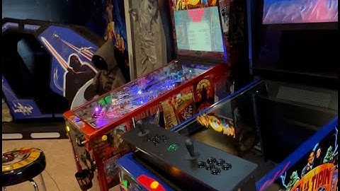 PART 1: Xtreme Gaming Cabinets Vpin 2n1 Controls and Hyperspin demo.