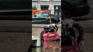 Thumbnail for Auto te water in Herengracht