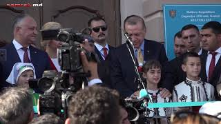 Встреча Президента Турции Рэджеп Тайип Эрдогана в Комрат