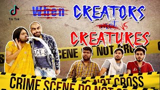 WHEN CREATORS MET CREATURES |TIKTOK ROAST| |HRzero8|