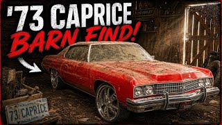 73 caprice Barn Find… After Sitting 25 years