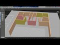 3dsmax Tutorials, Tutorial on Modeling a Floor Plan in 3dsmax using AutoCAD File ( Part 2)