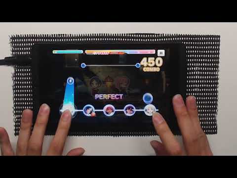 【デレステ】Lv27 バベル master フルコンボ(AP) 手元