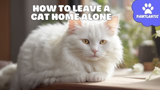 How to LEAVE a CAT HOME ALONE 🐱🏠 (Tips and Care) | Cat Tips by Vibeza - Paw 214 views 8 months ago 3 minutes, 43 seconds