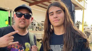 Metallica Robert Trujillo Son Tye 1st show EVER w/ Suicidal Tendencies Live at Blue Ridge Rock Fest