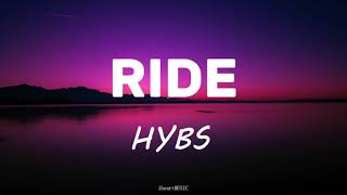 RIDE  - HYBS (LYRICS) chords